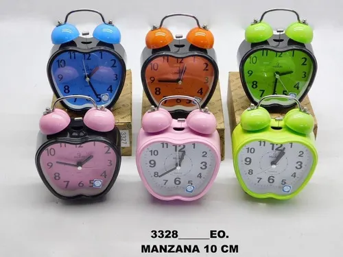 Reloj despertador online doble campana