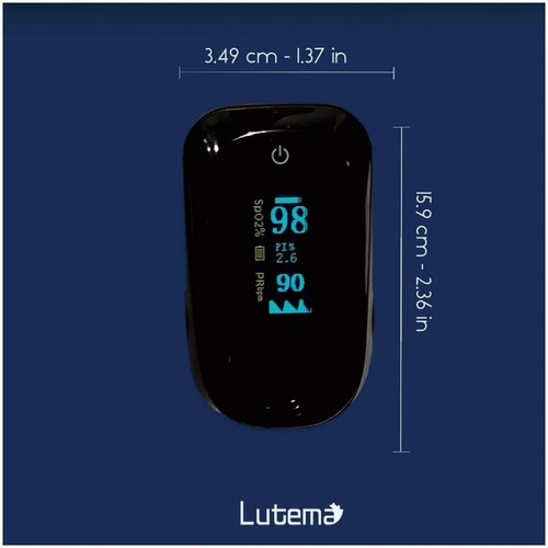 Oximetro De Pulso De Dedo Pediatrico Y Adulto Portatil Digit