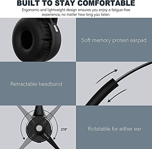 Trucker Auriculares Bluetooth Angteela Con Micrófono, Auricu