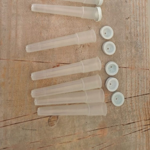 Tubetes Médios Para Vanda Asconcenda Rega Umidade C/ 5