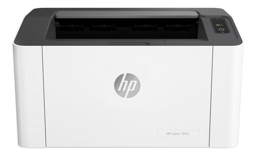 Impressora HP LaserJet 107A 110V branca e preta