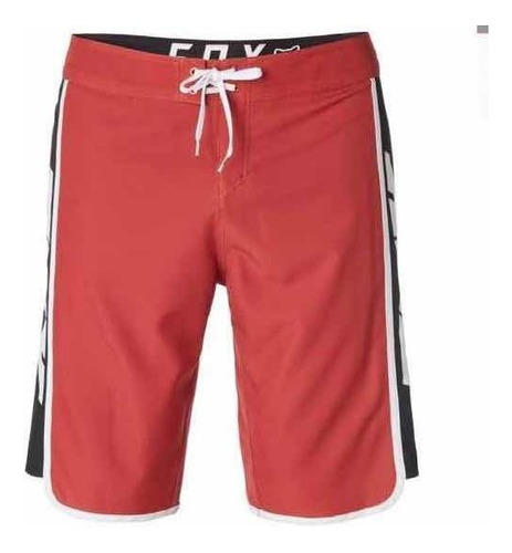 Short Bermuda Pantaloneta Fox Roja Talla 32 Original Surf