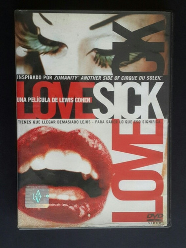 Pelicula Love Sick - Dvd Original - Los Germanes