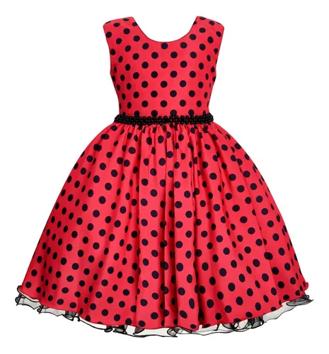 Vestido da ladybug store no mercadolivre