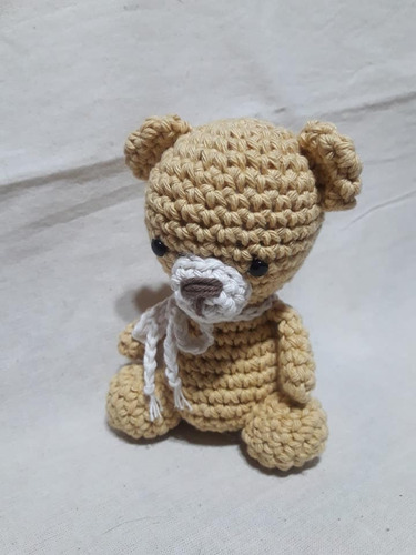 Oso Mini Crochet  Baby  Souvenir Nena  El Cristal  Encantado