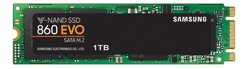 Disco sólido SSD interno Samsung 860 EVO MZ-N6E1T0 1TB