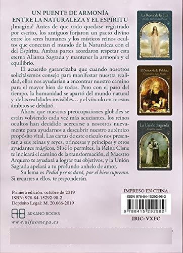 Sabiduría De Los Reinos Ocultos. Libro Y 44 Cartas Oráculo