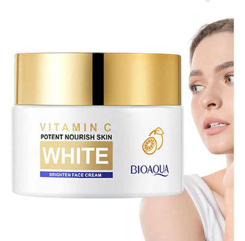 Crema Blanqueadora Facial  Nutritiva De Vitamina C Bioaqua