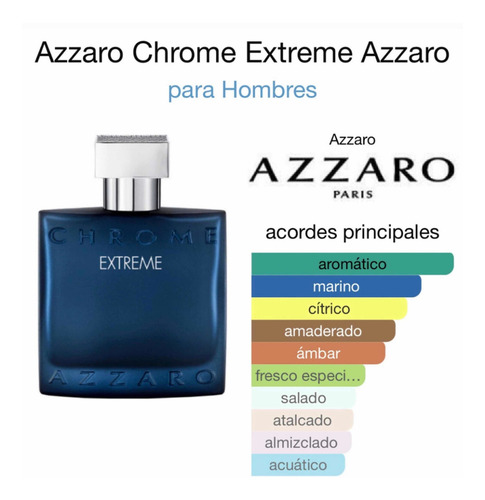 Azzaro Chrome Extreme Edp 100 Ml Hombre