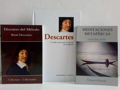 Lote X 3 Libros Filosofia - René Descartes