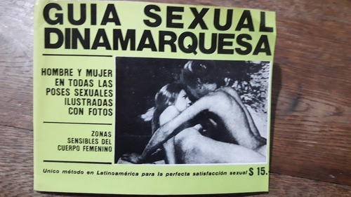 Revista Guia Sexual Dinamarquesa  Nueva Sin Uso Edic 1973 