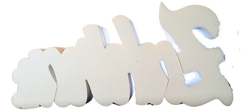 Nombre Con Luces Led X 20 Cm 6 A 9 Letras Tu Nombre Pintado
