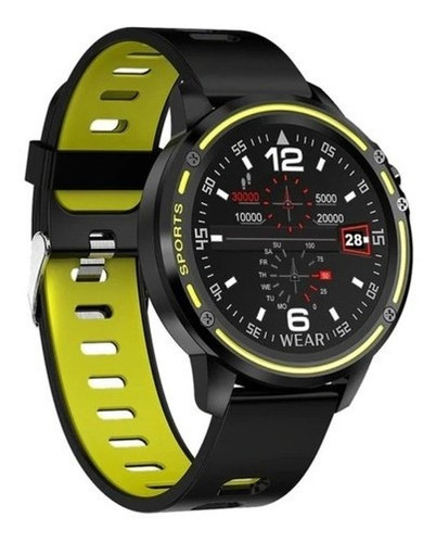 Relógio Smartwatch L8 Plus Frequência Cardíaca Android Ios