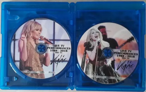 Bluray Kylie Minogue The Live Historical Duplo - Sem Legenda