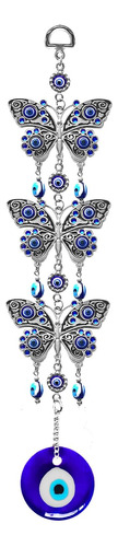 Decoración Colgante De Mariposa Mal De Ojo Azul Amulet...