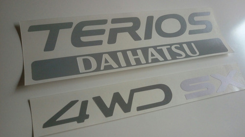 Daihatsu Terios Calcomanía Puerta Trasera