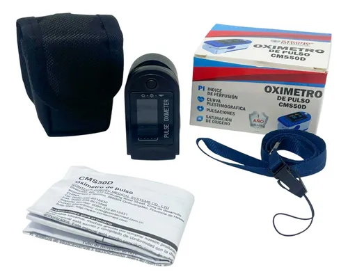 Oximetro Strong Medical Con Curva Adulto + Estuche + Marca