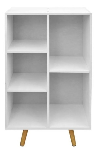 Imagen 5 de 9 de Librero 5 Divisiones - Nórdico - 50x93 Cm - Fn78
