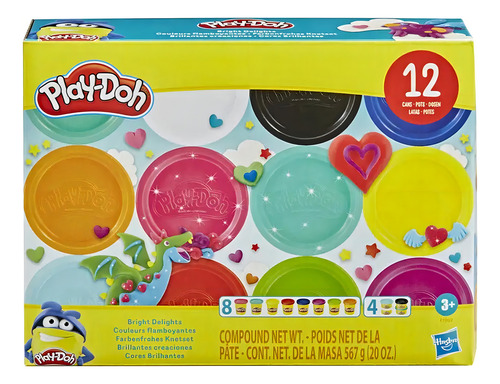 Play-doh Brillantes Creaciones MĂșlticolor
