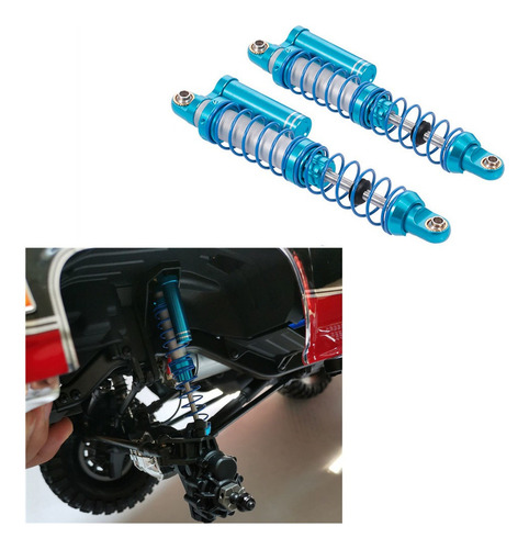 B 4pcs 120mm Amortiguador Para Axial Scx10 Trx4 D90 1/10 Rc