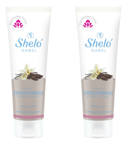  Crema Chocovainilla Manos De Seda Shelo Nabel® 100ml. 2pzs