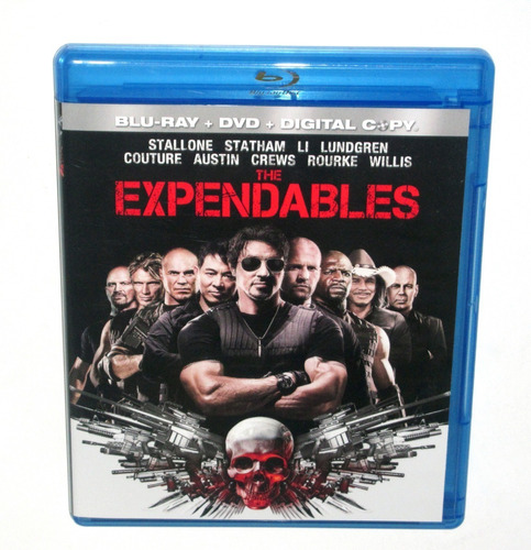 Los Indestructibles Stallone Blu-ray + Dvd Importado