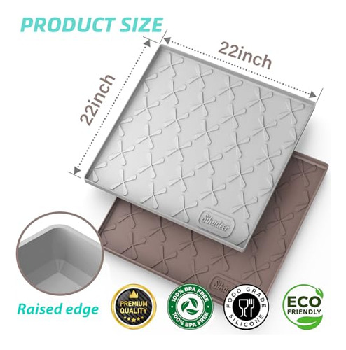 Sikadeer: Protector De Fregadero Debajo Del Lavabo De 22 X