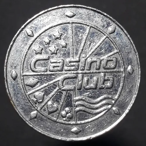 Ficha Casino Club Buenos Aires Niquelada 24.50 Mm (Usado)