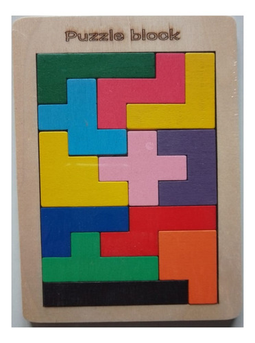 Puzzle Dreamsport M380 Rompecabeza Madera 13 Bloque Encastre