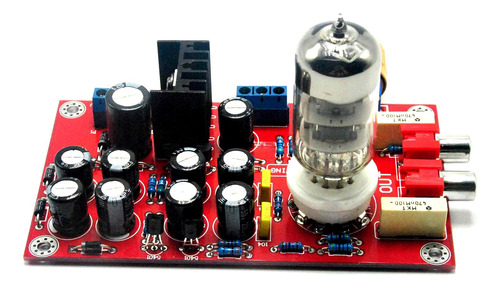 Stereo Ac 12v 10w 6n3 Tubo Buffer Audio Preamplificador