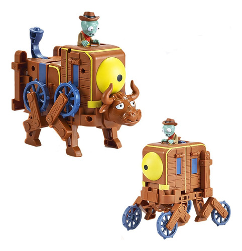 Plantas Contra Zombis Deformable Zombot War Wagon Juguetes