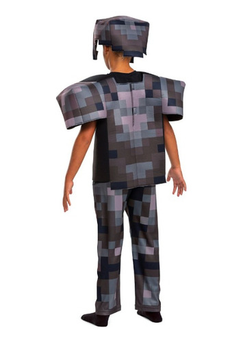 Minecraft, Disfraz/cosplay Armadura Delujo Netherite Armor, Niño