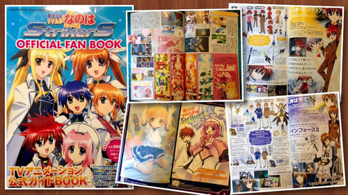Artbook Nanoha Strikers Official Fan Book Anime Gastovic