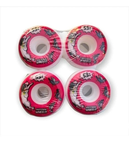 Ruedas De Skate Conicas Shok Wheels 53mm