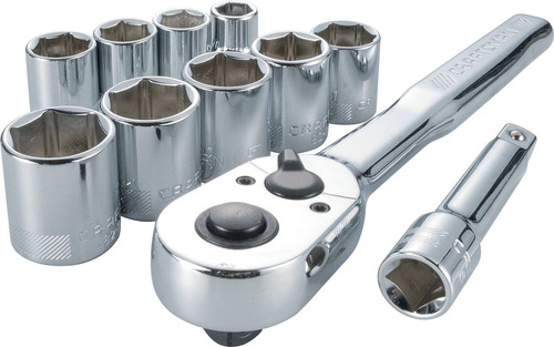 Craftsman Cmmt12027 Juego De Llaves De Vaso Mã©tricas Con Ca