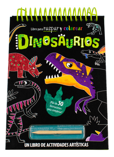 Dinosaurios. Raspa Y Colorea / Pd. / Silver Dolphin