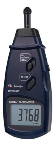 Tacômetro De Contato Digital Mdt-2245c Minipa