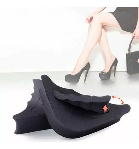Almohadilla De Pie Relleno Para Zapatos Ajustables 2 Pares