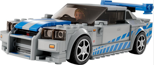 Lego Speed Champions Nissan Skyline Gt-r Fast 2 Furious