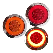 Comprar Stop Luces Led Redondo Aro Camión Autobuses 12\u002F24v Strobo