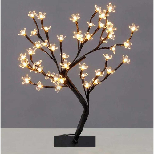 Árvore Luminária Decoração Cerejeira Natal 48led 45cm 220v