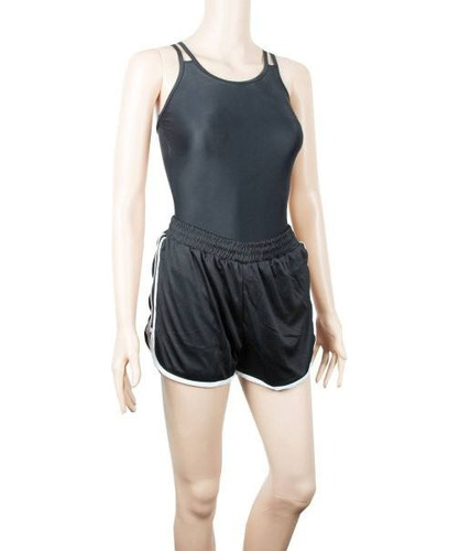 Short Deportivo Dama Con Calza De Lycra