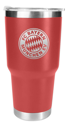 Termo 30oz  Equipo Bayern Munich Varios Modelos -acero Inox 