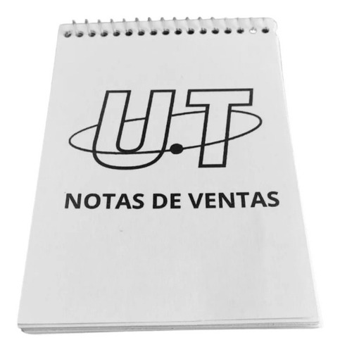 Libreta Notas De Pedidos Personalizada 50 Hojas 10 Unidades