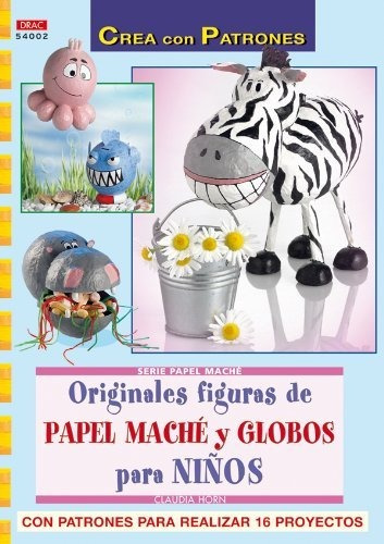 Original Figura Papel Mache-globos Niños