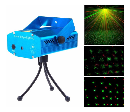 Efecto Iluminacion Dj Moonlight Ms001 Mini Laser Audioritmic