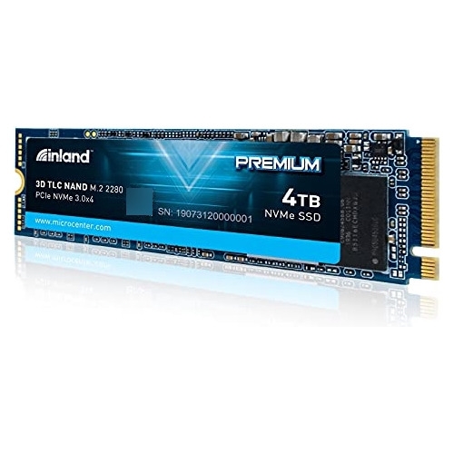 Ssd Nvme 4tb Inland Premium A 3400mb-s