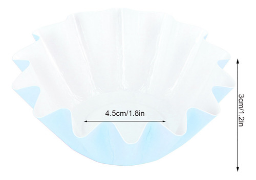 Fundas Para Magdalenas Heavenly Cupcake Cases, 100 Unidades,