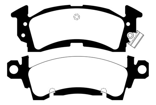 Pastillas De Freno Para Jeep Gran Wagoneer 5.2 90/91 Litton