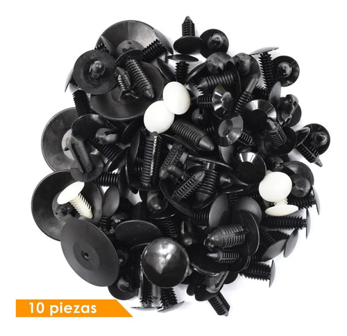 Retenedores Automotrices Tipo Pino Universal (100 Piezas)